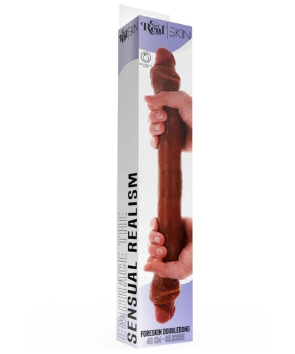 GET REAL - DOUBLE-ENDED SILICONE DILDO CARAMEL 46 CM GET REAL - DOUBLE-ENDED SILICONE DILDO CARAMEL 46 CM