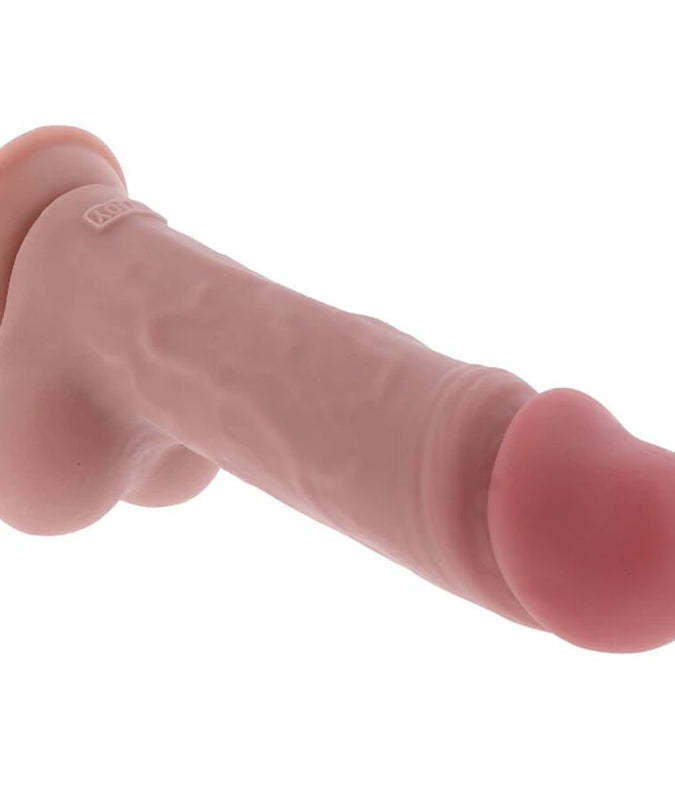 GET REAL - DELUXE REALISTISCHE PENIS MET TESTIKELS EXTRA DIK 23 CM