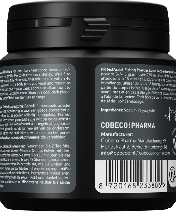 COBECO - FIST ASSIST POEDER GLIJMIDDEL 135 GR