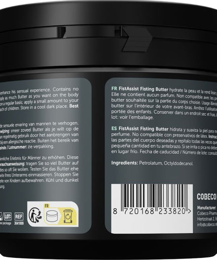 COBECO - FIST ASSIST BUTTER LUBRICANT OIL-BASED 500 ML COBECO - FIST ASSIST BUTTER LUBRICANT OIL-BASED 500 ML