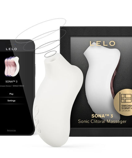 LELO – SONA 3 Sonic Clitoral Massager – Cream LELO – SONA 3 Sonic Clitoral Massager – Cream