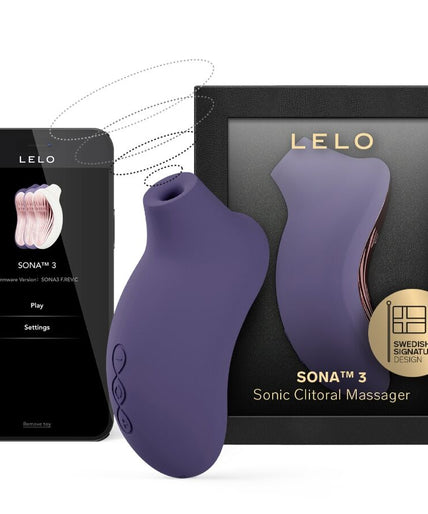 LELO – SONA 3 Sonic Clitoral Massager – Cyber Purple LELO – SONA 3 Sonic Clitoral Massager – Cyber Purple