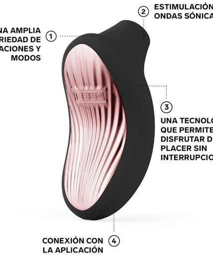 LELO – SONA 3 Cruise Sonic Clitorismasseur – Zwart LELO – SONA 3 Cruise Sonic Clitorismasseur – Zwart