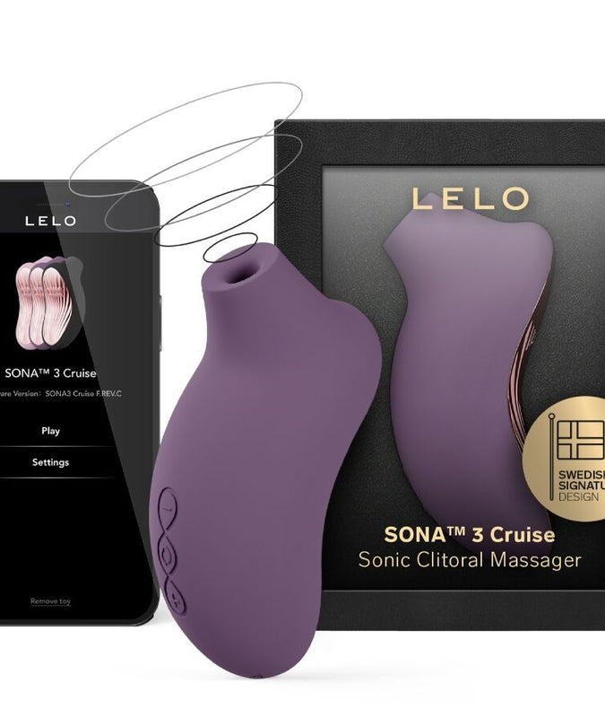 LELO - SONA 3 CRUISE SONISCHE CLITORALE MASSAGEAPPARAAT PRUIM