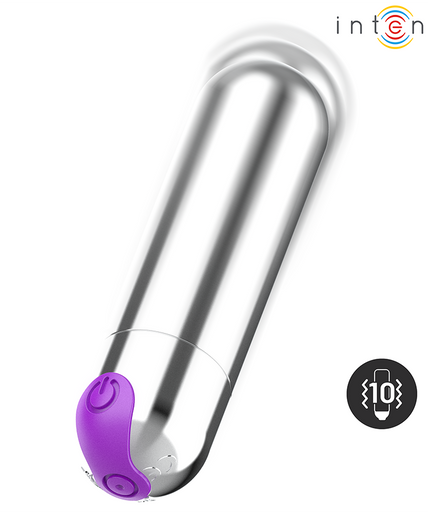 INTENSE - KAREN MINI RECHARGEABLE VIBRATING BULLET SILVER INTENSE - KAREN MINI RECHARGEABLE VIBRATING BULLET SILVER