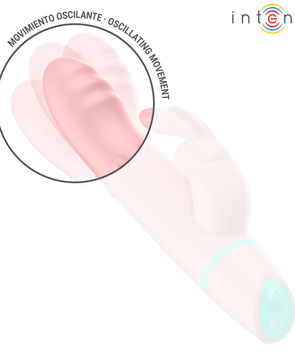 INTENSE - ALVIN RABBIT STIMULATOR & ROLLING VIBRATOR + OSCILLATING INTENSE - ALVIN RABBIT STIMULATOR & ROLLING VIBRATOR + OSCILLATING