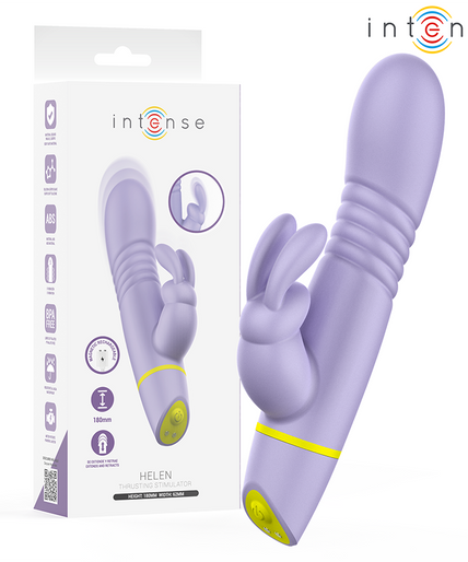 INTENSE - HELEN RABBIT STIMULATOR & THRUSTING VIBRATOR INTENSE - HELEN RABBIT STIMULATOR & THRUSTING VIBRATOR