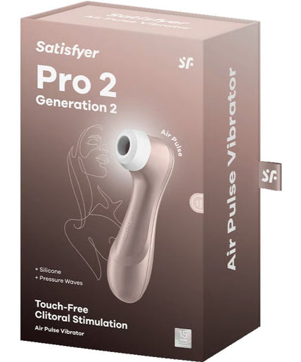 SATISFYER - PRO 2 NEW GENERATION 2 AIR PULSE VIBRATOR SATISFYER - PRO 2 NEW GENERATION 2 AIR PULSE VIBRATOR