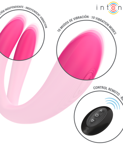 INTENSE - JULIA DOUBLE VIBRATOR CLAMP STIMULATOR REMOTE CONTROL INTENSE - JULIA DOUBLE VIBRATOR CLAMP STIMULATOR REMOTE CONTROL