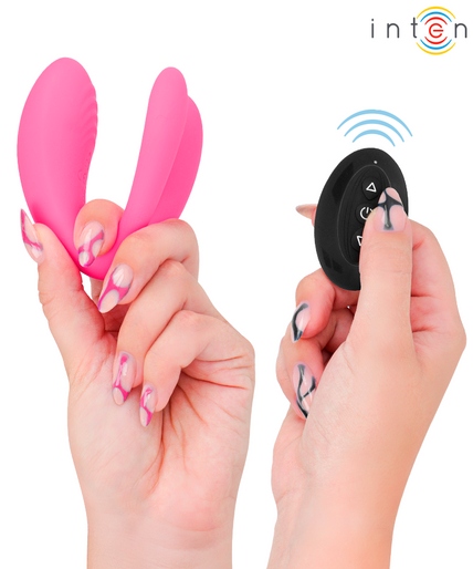 INTENSE - JULIA DOUBLE VIBRATOR CLAMP STIMULATOR REMOTE CONTROL INTENSE - JULIA DOUBLE VIBRATOR CLAMP STIMULATOR REMOTE CONTROL
