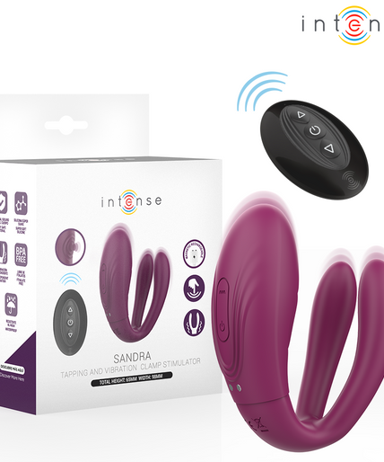 INTENSE - SANDRA TAPPING AND VIBRATION CLAMP STIMULATOR REMOTE CONTROL INTENSE - SANDRA TAPPING AND VIBRATION CLAMP STIMULATOR REMOTE CONTROL