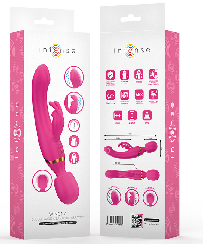Intense – Winona Double Vibrator Rabbit & Wand