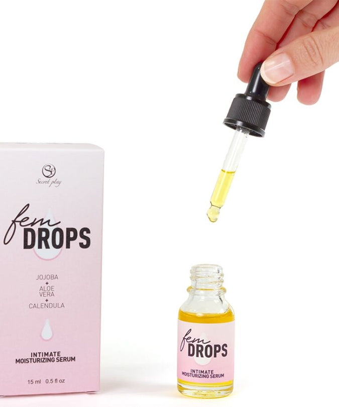 SECRETPLAY - FEM DROPS INTIEM HYDRATEREND SERUM 15 ML