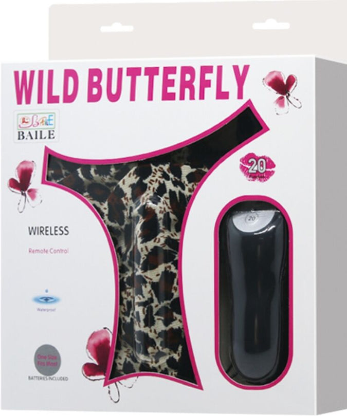 BAILE - THONG WITH VIBRATING BULLET AND REMOTE CONTROL BLACK