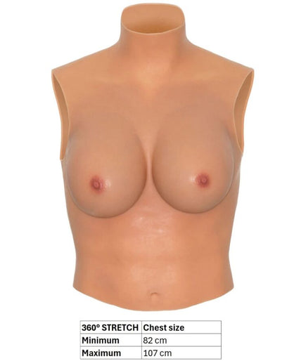 HIDDEN DESIRE - ALTER EGO WEARABLE BREAST SHIRT D-CUP FLESH HIDDEN DESIRE - ALTER EGO WEARABLE BREAST SHIRT D-CUP FLESH