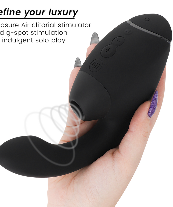 Womanizer – Duo Next Dual Klitoral- & G-Punkt-Stimulator Schwarz