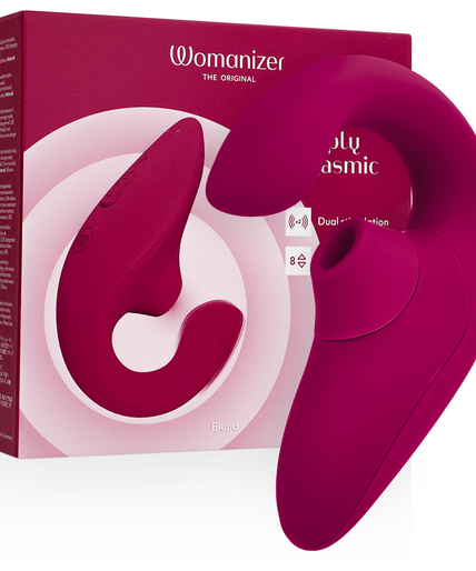 WOMANIZER - BLEND RABBIT VIBRATOR STIMULATOR VIBRANT PINK WOMANIZER - BLEND RABBIT VIBRATOR STIMULATOR VIBRANT PINK