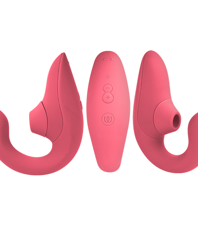 WOMANIZER - BLEND RABBIT VIBRATOR STIMULATOR VIBRANT ROSE