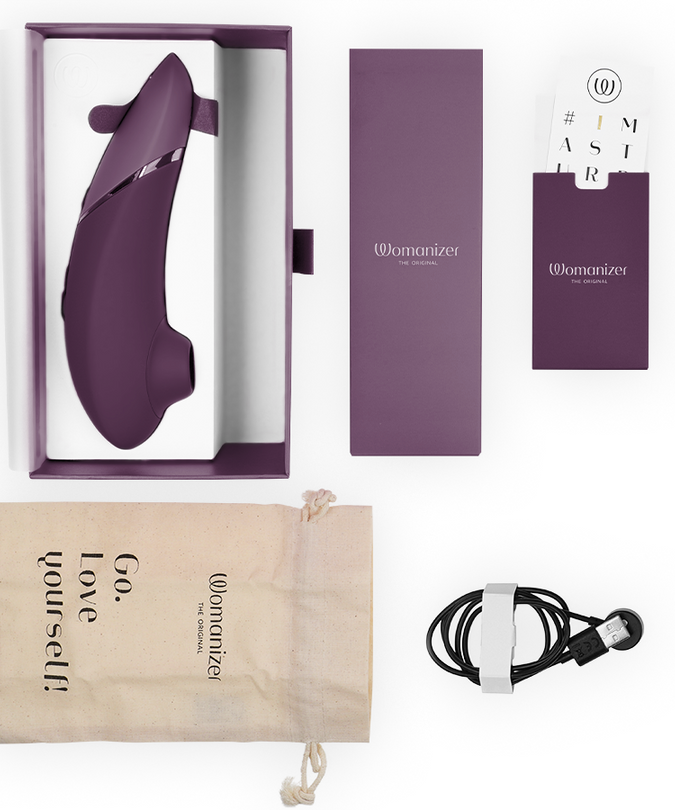 WOMANIZER - VOLGENDE CLITORALE STIMULATOR DONKERPAARS