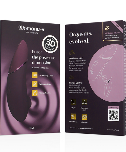 Womanizer – Next Clitorisstimulator Donkerpaars Womanizer – Next Clitorisstimulator Donkerpaars