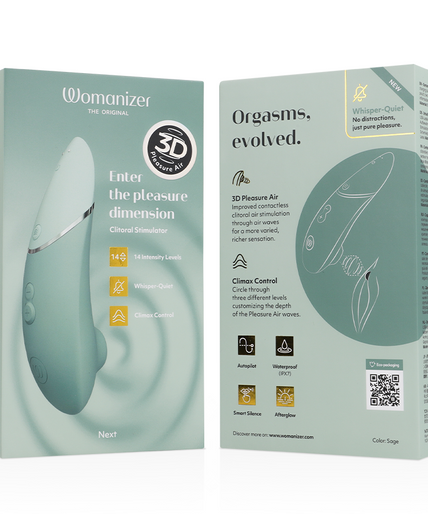 WOMANIZER - VOLGENDE CLITORALE STIMULATOR SAGE WOMANIZER - VOLGENDE CLITORALE STIMULATOR SAGE