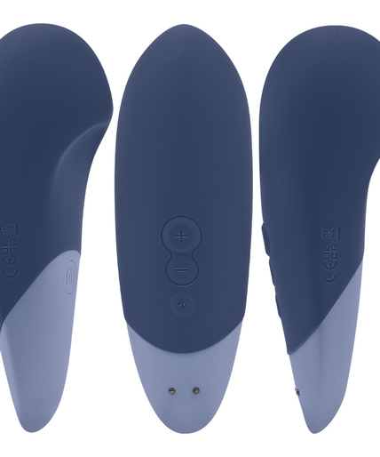 WOMANIZER - VIBE LAY-ON SILENT VIBRATOR DARK BLUE WOMANIZER - VIBE LAY-ON SILENT VIBRATOR DARK BLUE