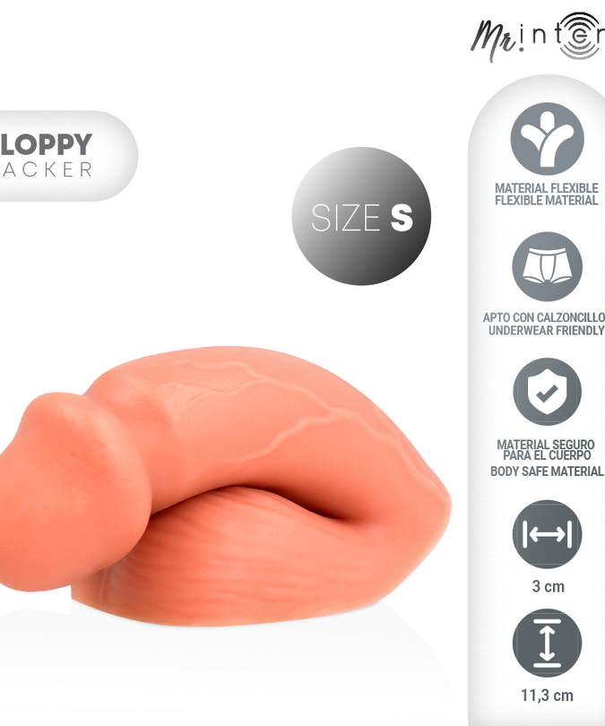 MR INTENSE - SLAPPE PENIS MAAT S REALISTISCHE PACKER