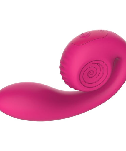 SNAIL VIBE - GIZI LITE DUAL G-SPOT & CLITORAL PINK VIBRATOR SNAIL VIBE - GIZI LITE DUAL G-SPOT & CLITORAL PINK VIBRATOR