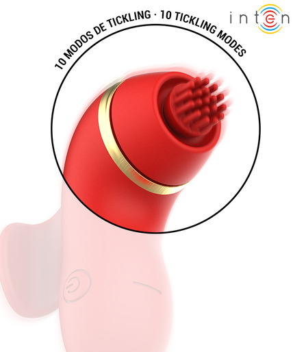 INTENS - PATTY-STIMULATOR MET 4 KOPPEN, ZUIGEN, KLOPPEN, KITZELEN EN LIKKEN INTENS - PATTY-STIMULATOR MET 4 KOPPEN, ZUIGEN, KLOPPEN, KITZELEN EN LIKKEN