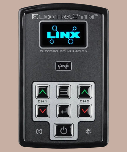 ELECTRASTIM - LINX DUAL-CHANNEL ELECTRO STIMULATOR WITH APP & REMOTE CONTROL ELECTRASTIM - LINX DUAL-CHANNEL ELECTRO STIMULATOR WITH APP & REMOTE CONTROL