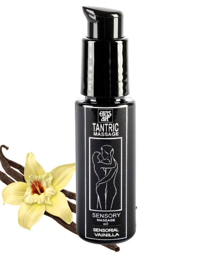 EROS-ART - NATURAL TANTRIC MASSAGE OIL AND APHRODISIAC VANILLA 30 ML