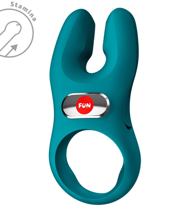 Fun Factory – Nos Pro Vibrating Cock Ring Bottle Green