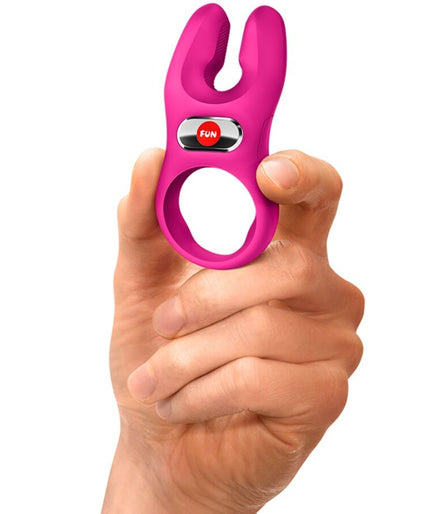 FUN FACTORY - NOS PRO VIBRATING COCK RING MAGENTA FUN FACTORY - NOS PRO VIBRATING COCK RING MAGENTA