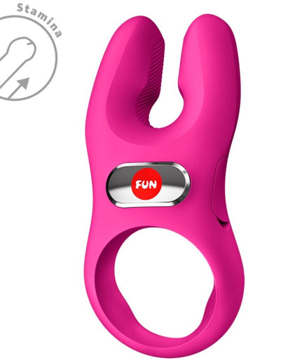 FUN FACTORY - NOS PRO VIBRATING COCK RING MAGENTA FUN FACTORY - NOS PRO VIBRATING COCK RING MAGENTA