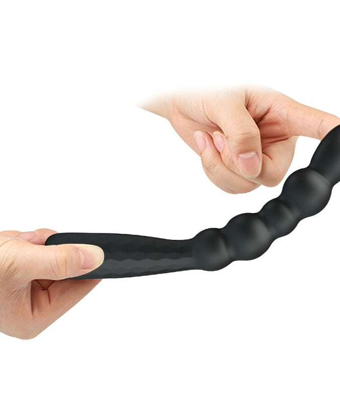 MR PLAY - FLEXIBELE TRILLENDE ANAALPLUG