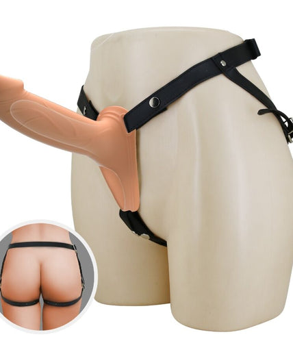 PRETTY LOVE - LANDON LIGHT-SKIN VIBRATING STRAP-ON PRETTY LOVE - LANDON LIGHT-SKIN VIBRATING STRAP-ON
