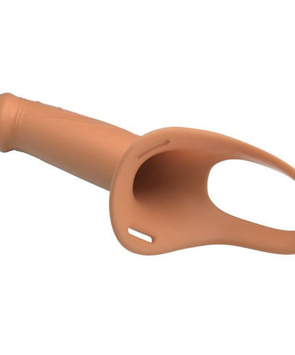 PRETTY LOVE - LANDON LIGHT-SKIN VIBRATING STRAP-ON PRETTY LOVE - LANDON LIGHT-SKIN VIBRATING STRAP-ON