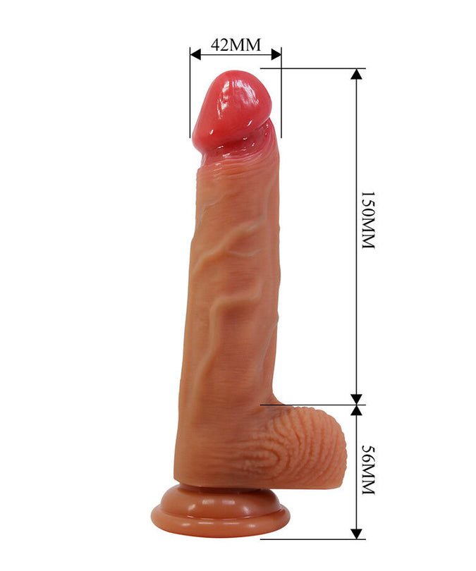 PRETTY LOVE - LISLE REALISTIC DILDO WITH SUCTION CUP 20.6 CM -Ø- 4.2 CM