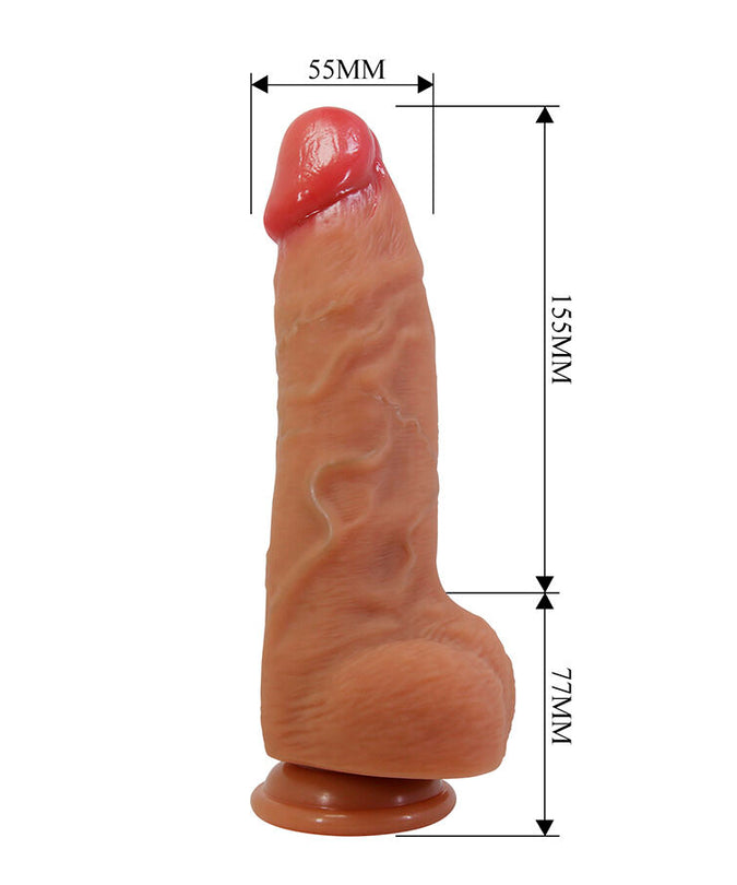 PRETTY LOVE - NAJM REALISTIC DILDO WITH SUCTION CUP 23.2 CM -Ø- 5.5 CM