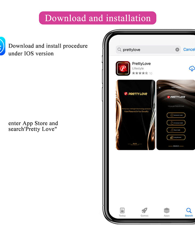 Pretty Love – Dora Invisible Vibrator With Free App