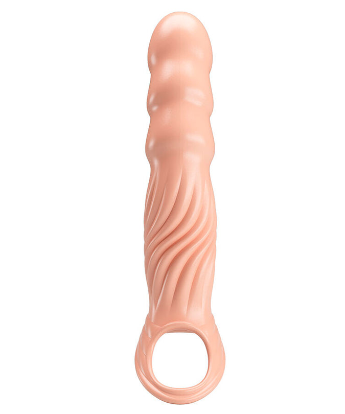 Pretty Love – Strukturierte Penis-Hülle mit Verlängerungen