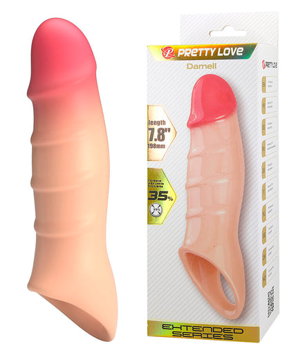 PRETTY LOVE - DARNELL REALISTIC EFFECT PENISCOVER PRETTY LOVE - DARNELL REALISTIC EFFECT PENISCOVER