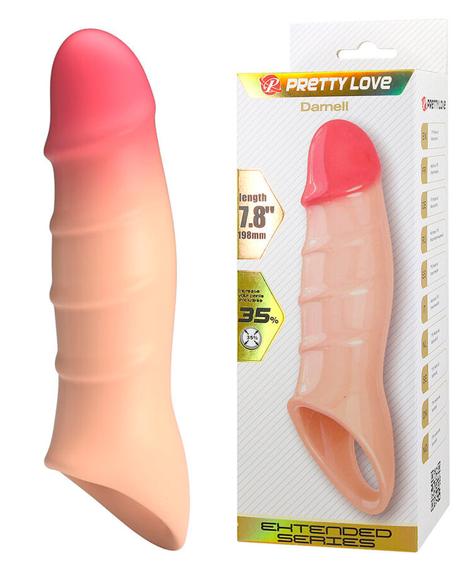 PRETTY LOVE - DARNELL REALISTIC EFFECT PENISCOVER
