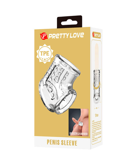 Pretty Love – Korte Transparante Penishuls Pretty Love – Korte Transparante Penishuls