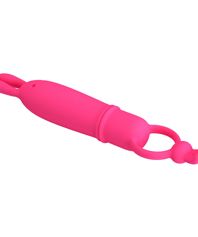 PRETTY LOVE - DELIA RABBIT VIBRATOR WITH RESISTANCE RING