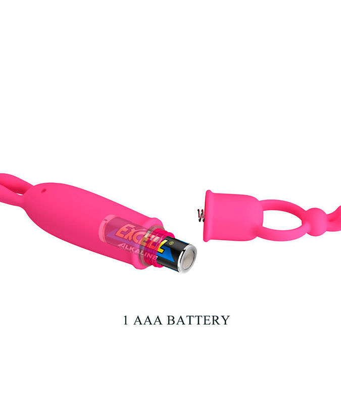 PRETTY LOVE - DELIA RABBIT VIBRATOR WITH RESISTANCE RING