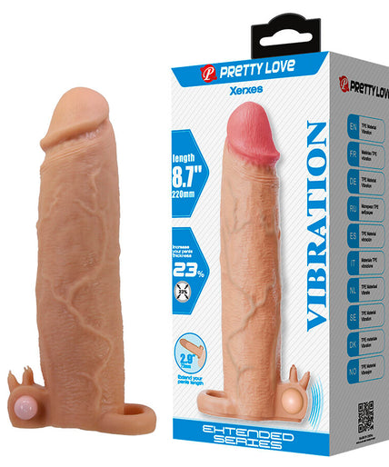 Pretty Love – Xerxes Penis Sleeve With Clitoral Stimulator And Vibration Pretty Love – Xerxes Penis Sleeve With Clitoral Stimulator And Vibration