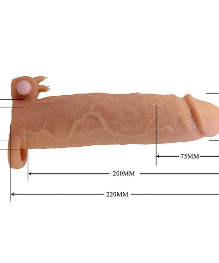 Pretty Love – Xerxes Penis Sleeve With Clitoral Stimulator And Vibration Pretty Love – Xerxes Penis Sleeve With Clitoral Stimulator And Vibration