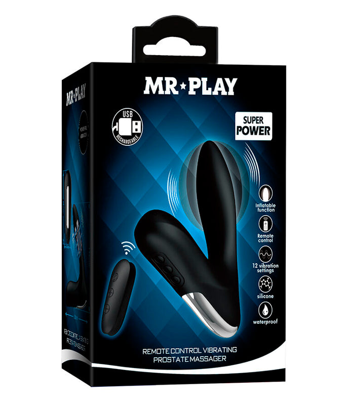 MR PLAY - PROSTAATMASSEUR MET TRILLINGEN EN AFSTANDSBEDIENING