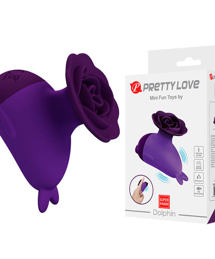 PRETTY LOVE - DOLPHIN MINI VIBRATOR WITH CLIP PRETTY LOVE - DOLPHIN MINI VIBRATOR WITH CLIP